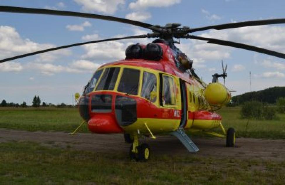 Вертолет санавиации с пациенткой из Кыштовки совершил аварийную посадку