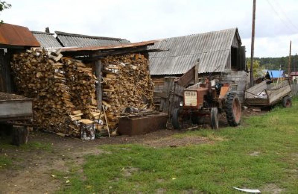 За дровами за 40 км приходится ездить жителям Кыштовки