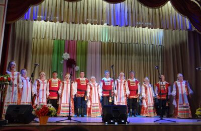 В Кыштовке прошёл концерт народного коллектива, «Деревенька»
