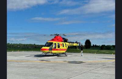 Новый вертолёт Ансат получили Новосибирские медики