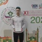 Учащийся Кыштовской школы №1 принял участие в XI Международной олимпиаде по татарскому языку