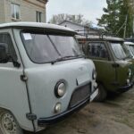 Администрация Кыштовского района отправляет очередные три автомобиля УАЗ в зону СВО