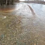 Из-за паводка в Кыштовском и Северном районах закрыты четыре дороги