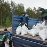 Волонтёры очистили 3,5 км берега Новосибирского водохранилища в ходе Всероссийской акции «Вода России»