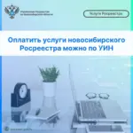Оплатить услуги новосибирского Росреестра можно по УИН