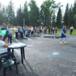 В районном парке Победа начались праздничные мероприятия посвященные Дню молодежи