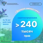 «Дачной амнистии» 19 лет