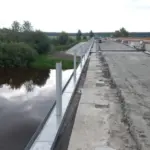 У наших соседей: в Чановском районе ремонтируют мост через реку Омь