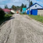В Кыштовке продолжаются работы по благоустройству территорий