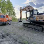 В районе начался ремонт проблемных участков межпоселковой дороги Кыштовка-Крутиха