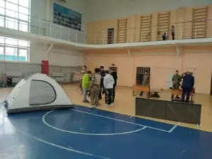 Школы Кыштовского района начали играть в «Лазертаг»