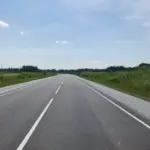 В Кыштовском районе завершён ремонт дороги между деревнями Усманка и Пахомово
