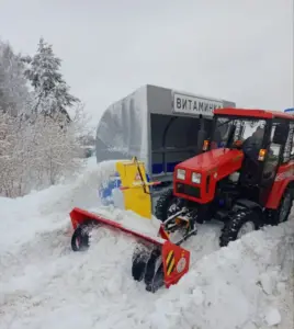 Более 106 километров тротуаров вдоль региональных трасс в Новосибирской области регулярно очищаются от снега и наледи зимой