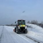 За сутки на региональных дорогах убрано более 7000 километров снежного покрова.