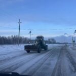 В Новосибирской области очистили от снега более 3500 километров дорог.