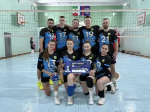 Кыштовские волейболисты повысили уровень