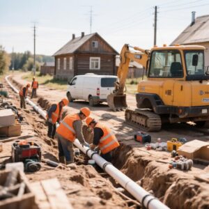 Проектирование новой водопроводной сети в селе Кыштовка