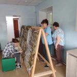 В Доме волонтерского движения плетут сети для победы