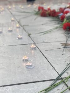В Кыштовском районе зажгли “Огненную картину”