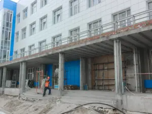 В Новосибирске завершается строительство поликлиники №22