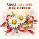 Администрация Кыштовского района поздравила жителей с Днем семьи, любви и верности