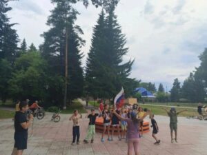 Волшебный вечер в парке «Победа»