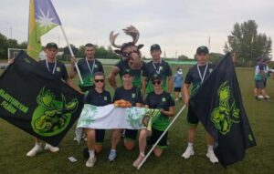 Команда Кыштовского района на XXXVIII летних сельских спортивных играх Новосибирской области