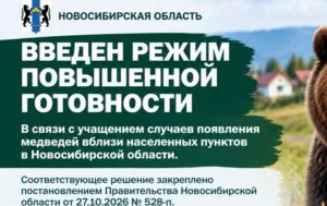 В Новосибирской области введен режим повышенной готовности